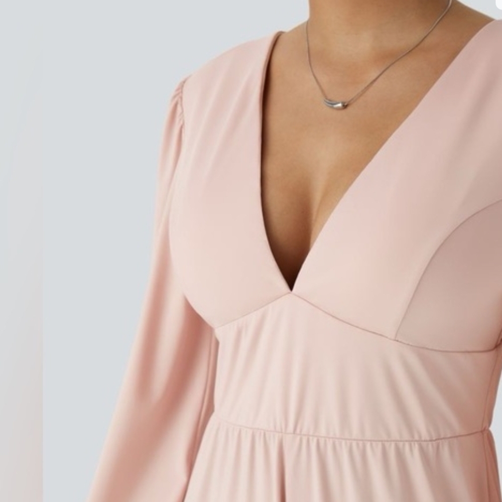 HALARA Blush Long Sleeve Jumpsuit - Picture 5 of 6